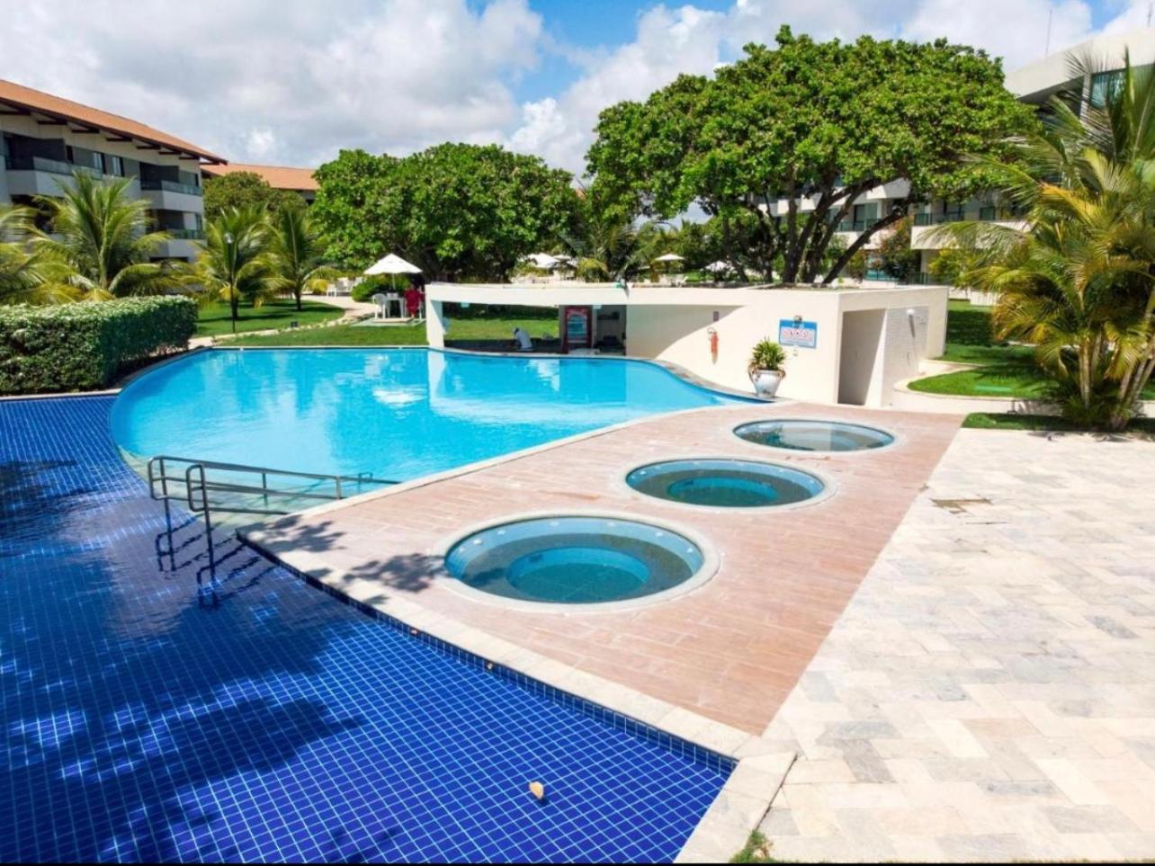 Flat Beira Mar - Carneiros Beach Resort Tamandaré Dış mekan fotoğraf